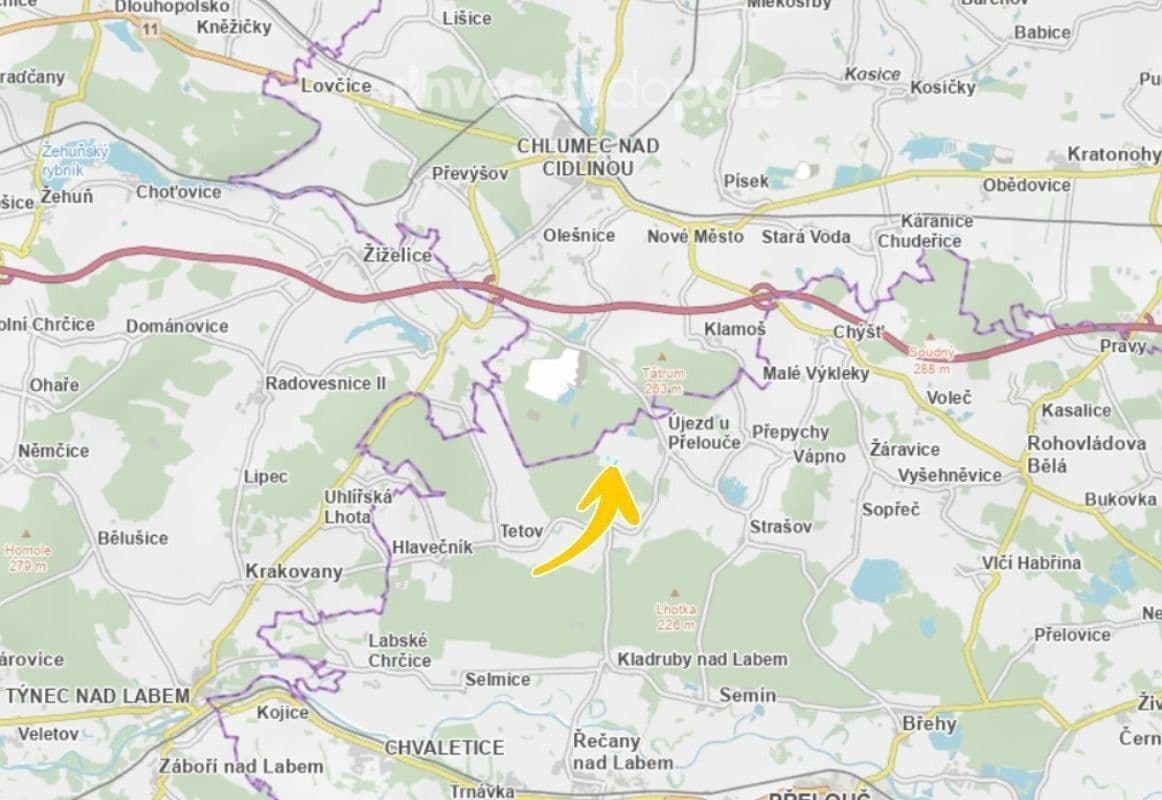 Predaj pozemku 2.604 m², Kladruby nad Labem, Pardubický kraj Predaj pozemku 2.604 m², Kladruby nad Labem, Pardubický kraj