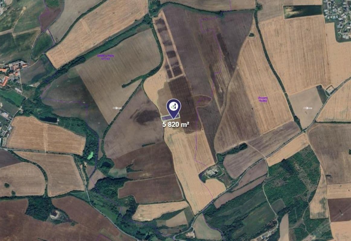 Predaj pozemku 2.910 m², Dobříč, Středočeský kraj Predaj pozemku 2.910 m², Dobříč, Středočeský kraj