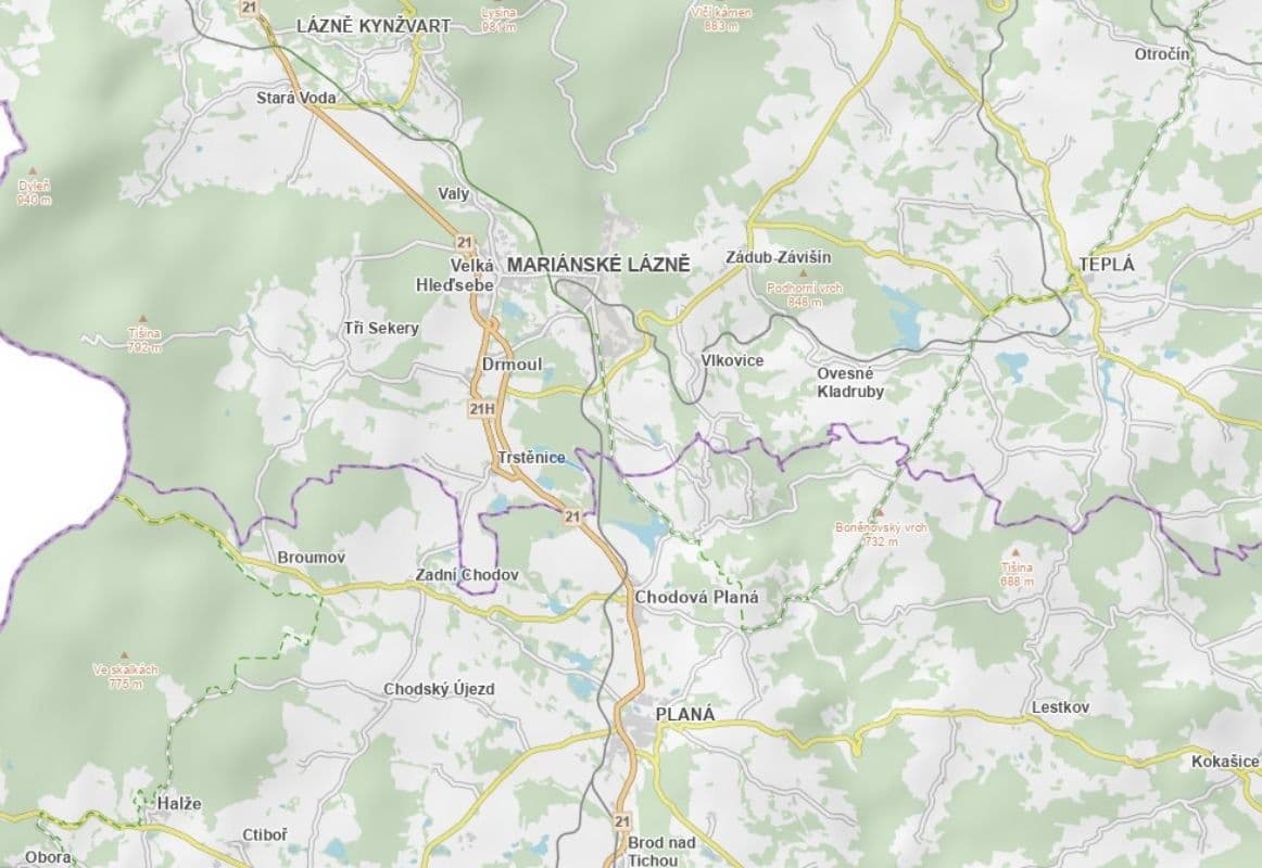 Predaj pozemku 40.954 m², Trstěnice, Karlovarský kraj Predaj pozemku 40.954 m², Trstěnice, Karlovarský kraj