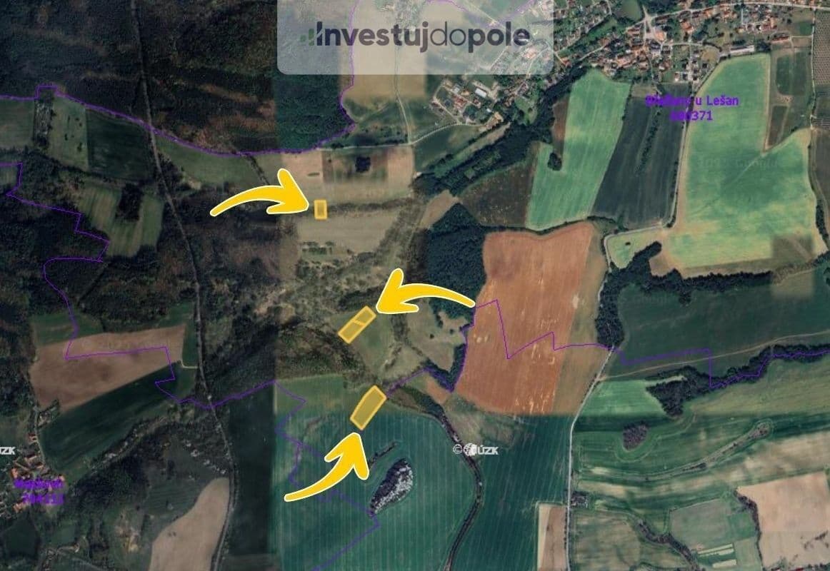 Predaj pozemku 6.625 m², Lešany, Středočeský kraj Predaj pozemku 6.625 m², Lešany, Středočeský kraj