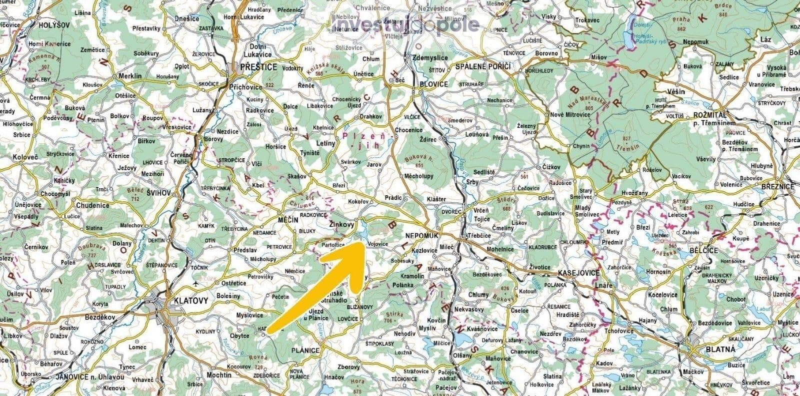 Predaj pozemku 3.001 m², Neurazy, Plzeňský kraj Predaj pozemku 3.001 m², Neurazy, Plzeňský kraj