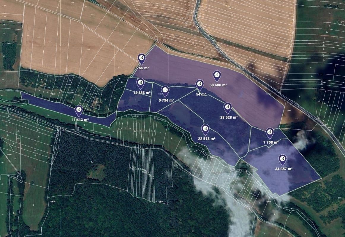 Predaj pozemku 1.591 m², Částkov, Zlínský kraj Predaj pozemku 1.591 m², Částkov, Zlínský kraj