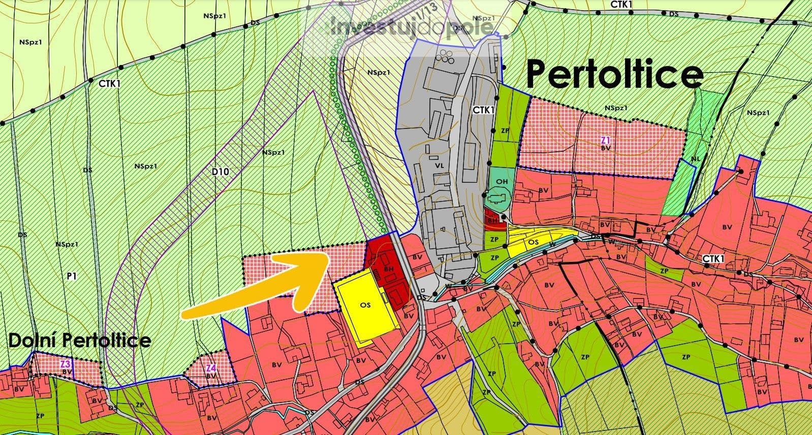 Predaj pozemku 21.724 m², Pertoltice, Liberecký kraj Predaj pozemku 21.724 m², Pertoltice, Liberecký kraj