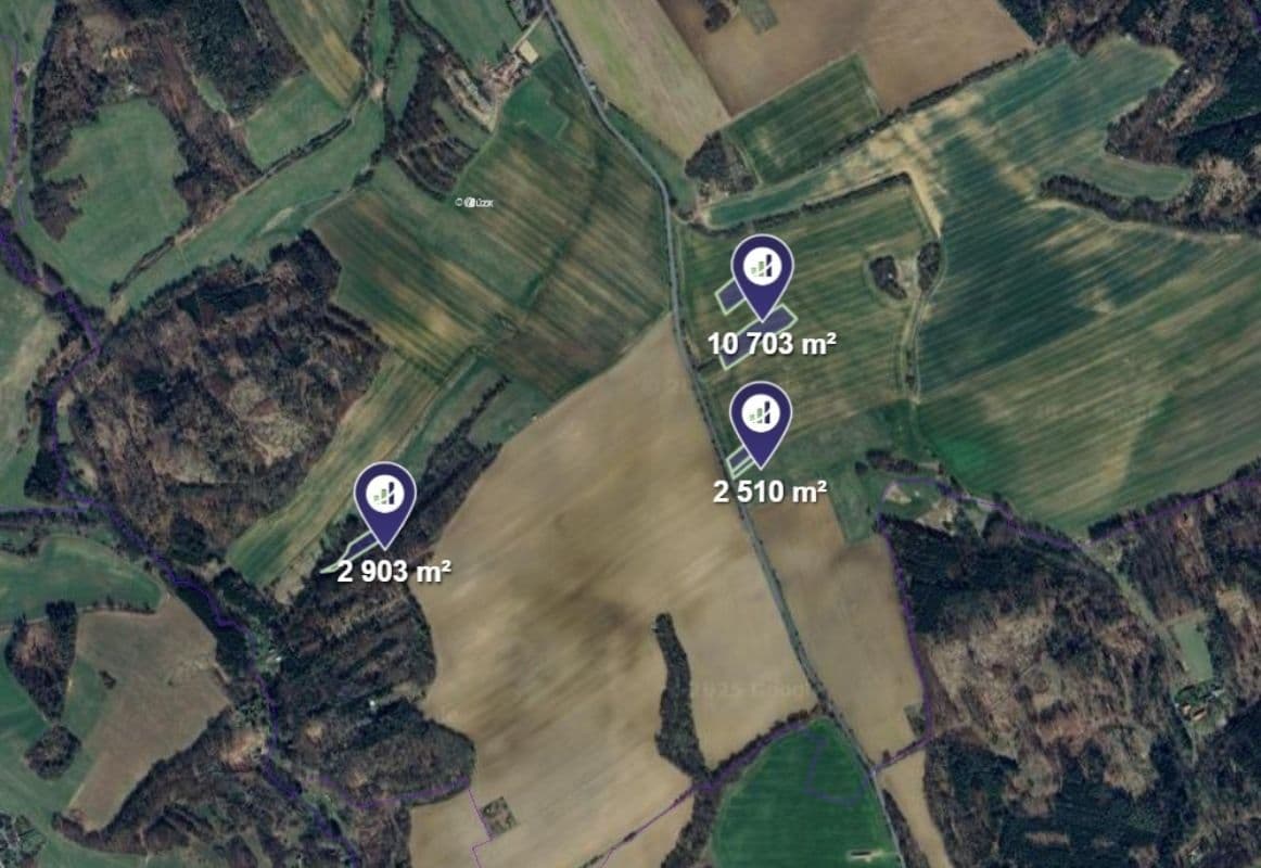 Predaj pozemku 3.581 m², Ondřejov, Středočeský kraj Predaj pozemku 3.581 m², Ondřejov, Středočeský kraj