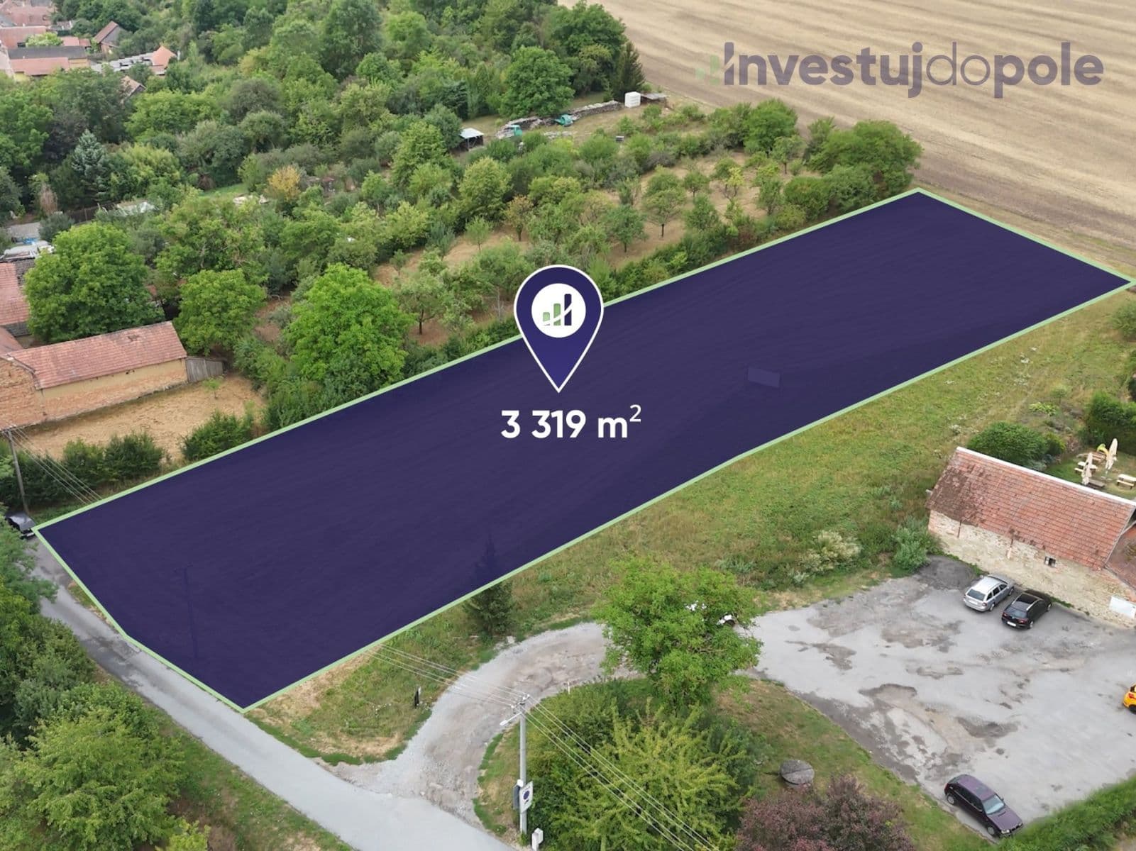 Predaj pozemku 3.319 m², Kožušice, Jihomoravský kraj Predaj pozemku 3.319 m², Kožušice, Jihomoravský kraj