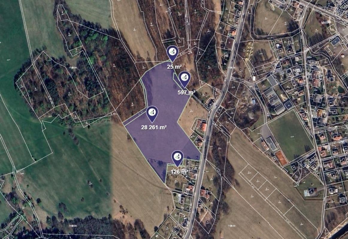 Predaj pozemku 7.252 m², Mníšek, Liberecký kraj Predaj pozemku 7.252 m², Mníšek, Liberecký kraj