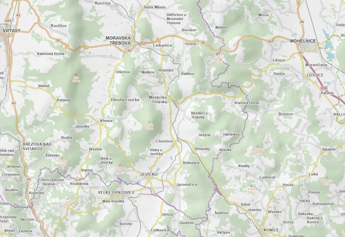 Predaj pozemku 2.276 m², Bezděčí u Trnávky, Pardubický kraj Predaj pozemku 2.276 m², Bezděčí u Trnávky, Pardubický kraj