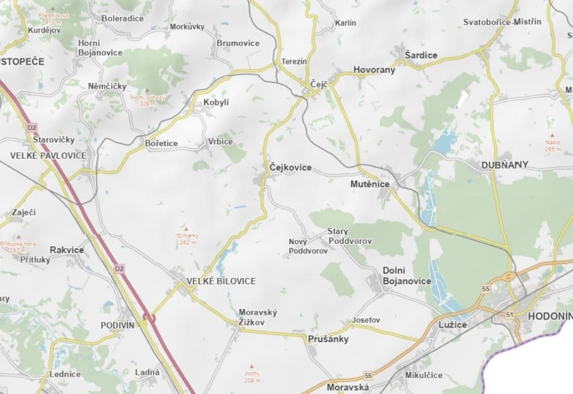 Predaj pozemku 11.743 m², Čejkovice, Jihomoravský kraj Predaj pozemku 11.743 m², Čejkovice, Jihomoravský kraj