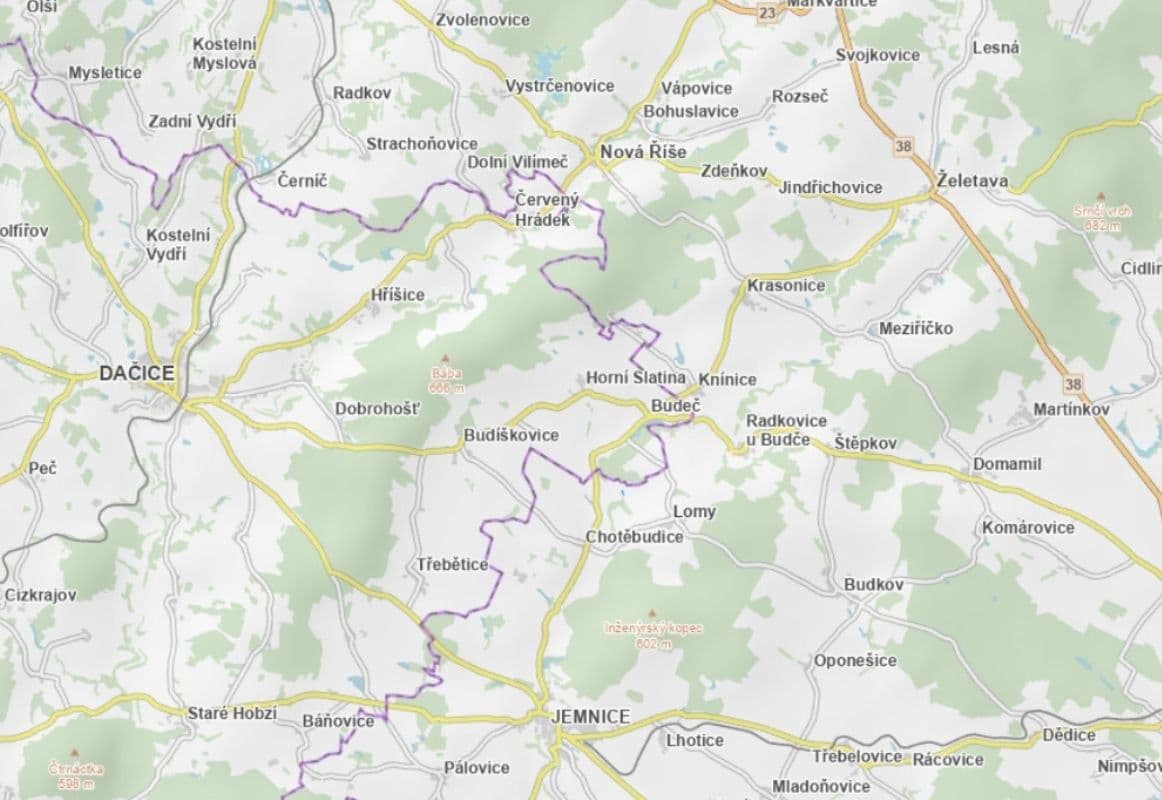 Predaj pozemku 2.539 m², Lomy, Kraj Vysočina Predaj pozemku 2.539 m², Lomy, Kraj Vysočina