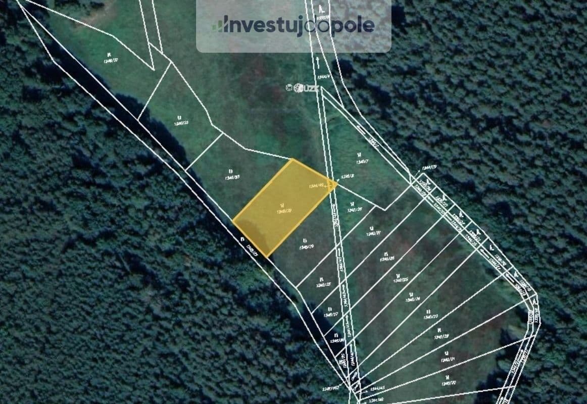 Predaj pozemku 1.258 m², Záblatí, Jihočeský kraj Predaj pozemku 1.258 m², Záblatí, Jihočeský kraj