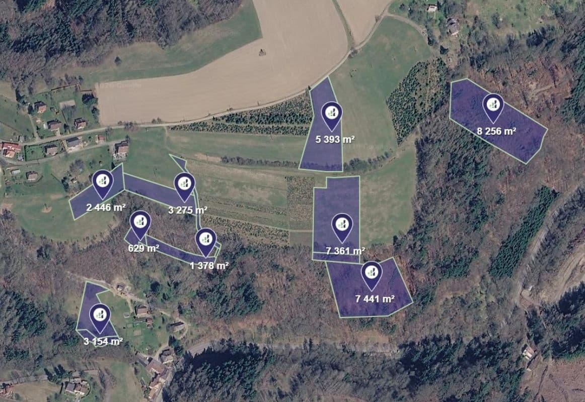 Predaj pozemku 4.410 m², Koberovy, Liberecký kraj Predaj pozemku 4.410 m², Koberovy, Liberecký kraj