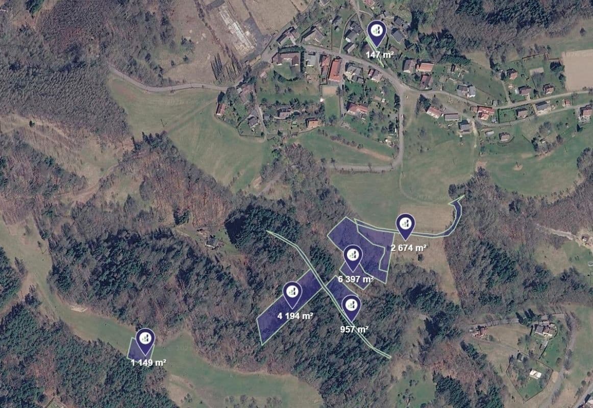 Predaj pozemku 4.410 m², Koberovy, Liberecký kraj Predaj pozemku 4.410 m², Koberovy, Liberecký kraj