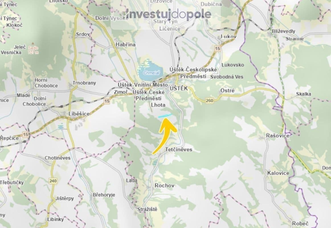 Predaj pozemku 1.755 m², Úštěk, Ústecký kraj Predaj pozemku 1.755 m², Úštěk, Ústecký kraj