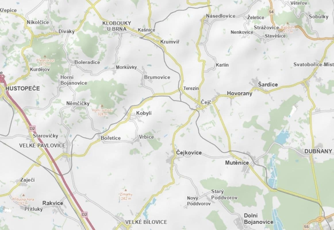 Predaj pozemku 8.100 m², Čejkovice, Jihomoravský kraj Predaj pozemku 8.100 m², Čejkovice, Jihomoravský kraj