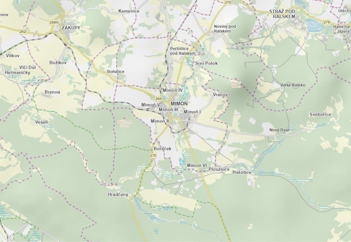 Predaj pozemku 12.959 m², Mimoň, Liberecký kraj Predaj pozemku 12.959 m², Mimoň, Liberecký kraj