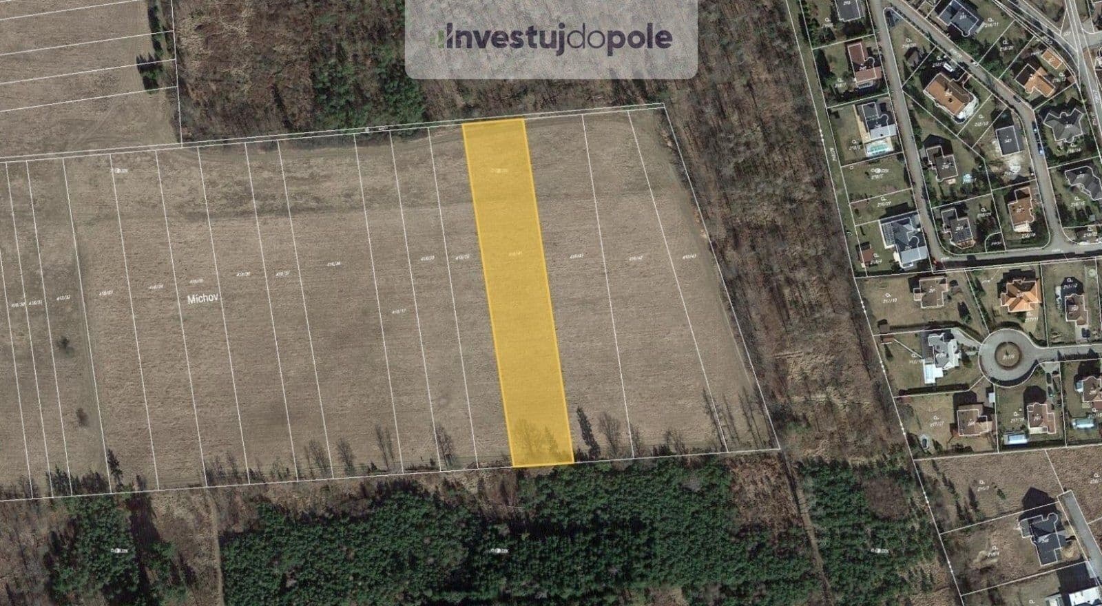 Predaj pozemku 2.078 m², Jíloviště, Středočeský kraj Predaj pozemku 2.078 m², Jíloviště, Středočeský kraj