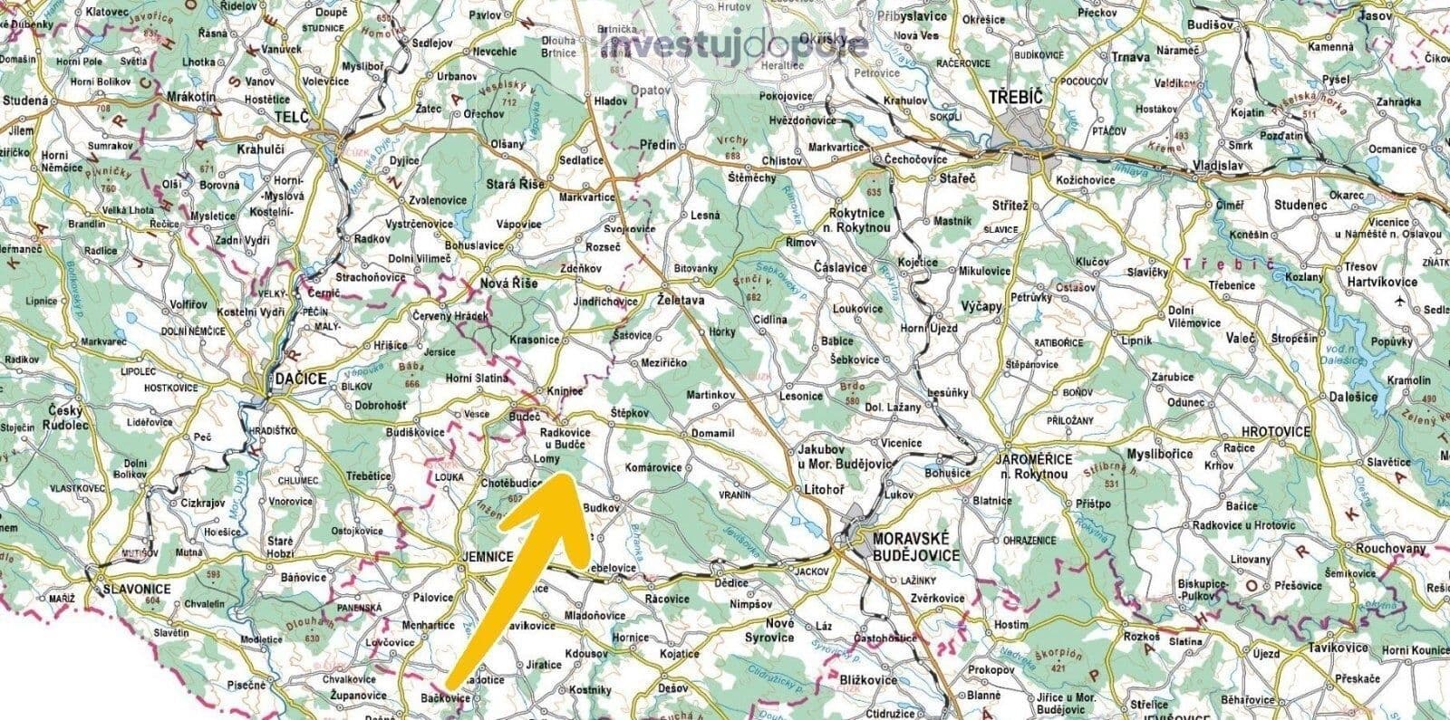 Predaj pozemku 7.558 m², Lomy, Kraj Vysočina Predaj pozemku 7.558 m², Lomy, Kraj Vysočina