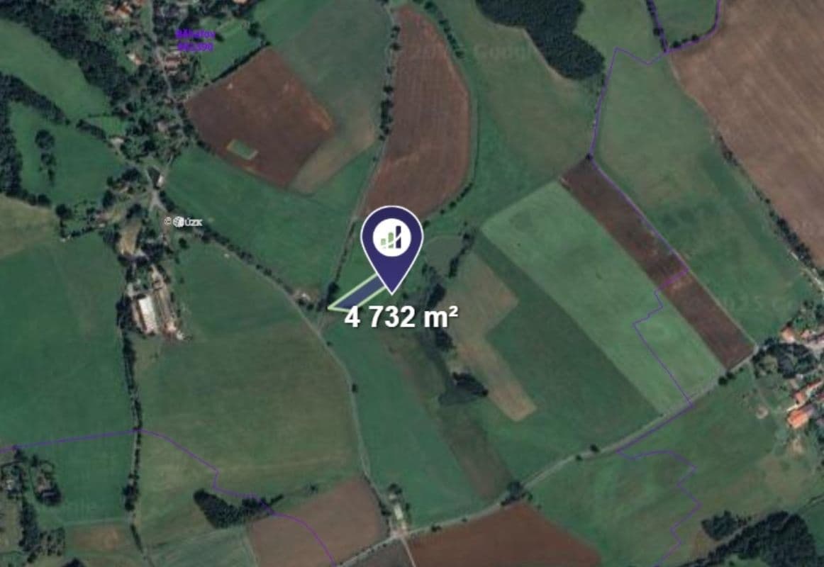 Predaj pozemku 4.732 m², Běhařov, Plzeňský kraj Predaj pozemku 4.732 m², Běhařov, Plzeňský kraj