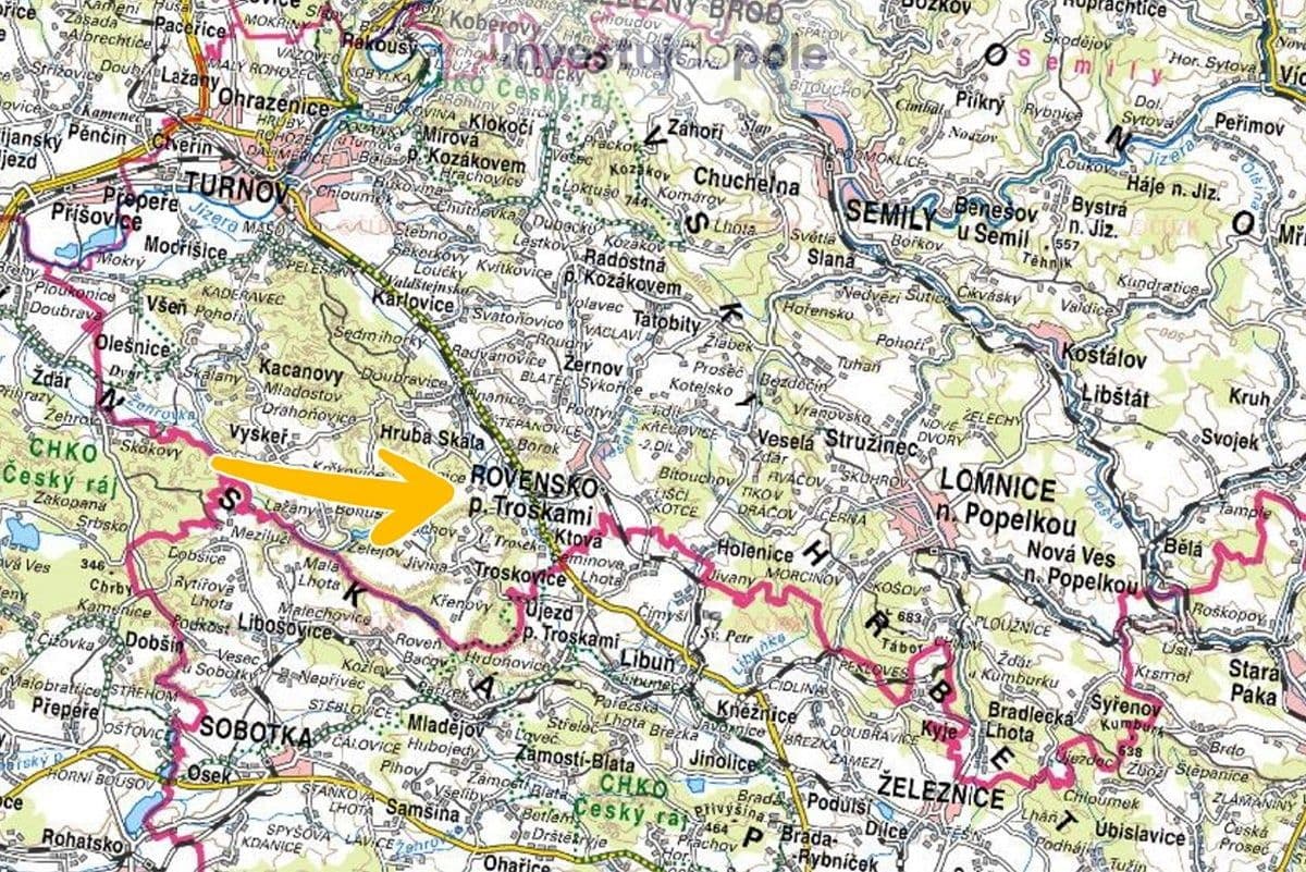 Predaj pozemku 2.240 m², Hrubá Skála, Liberecký kraj Predaj pozemku 2.240 m², Hrubá Skála, Liberecký kraj