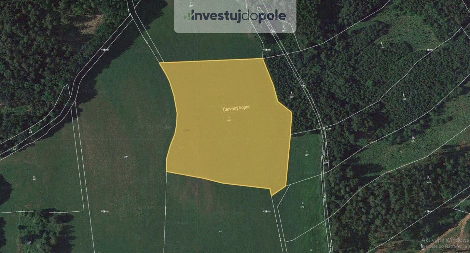 Predaj pozemku 19.766 m², Úbislavice, Královéhradecký kraj Predaj pozemku 19.766 m², Úbislavice, Královéhradecký kraj