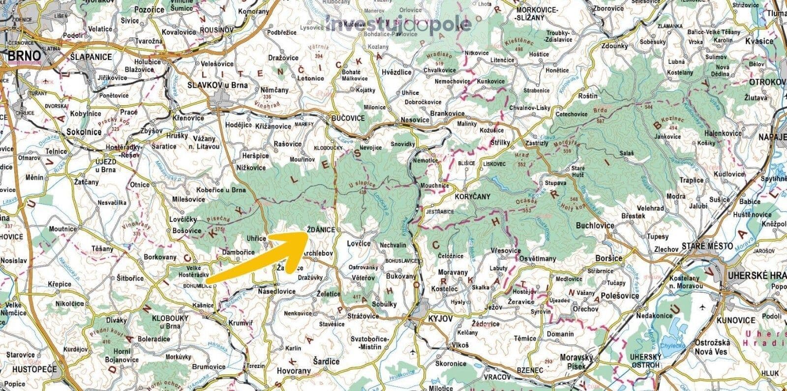 Predaj pozemku 2.273 m², Archlebov, Jihomoravský kraj Predaj pozemku 2.273 m², Archlebov, Jihomoravský kraj