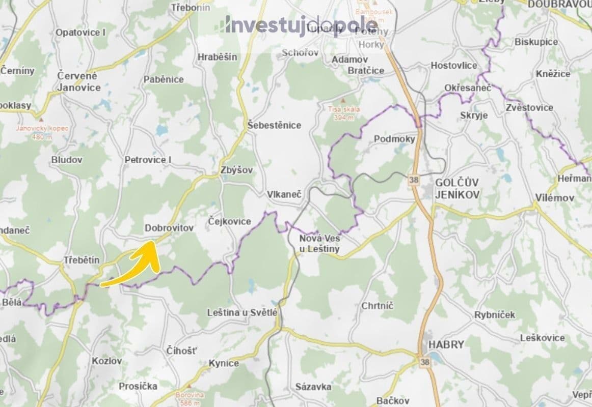Predaj pozemku 1.641 m², Dobrovítov, Středočeský kraj Predaj pozemku 1.641 m², Dobrovítov, Středočeský kraj
