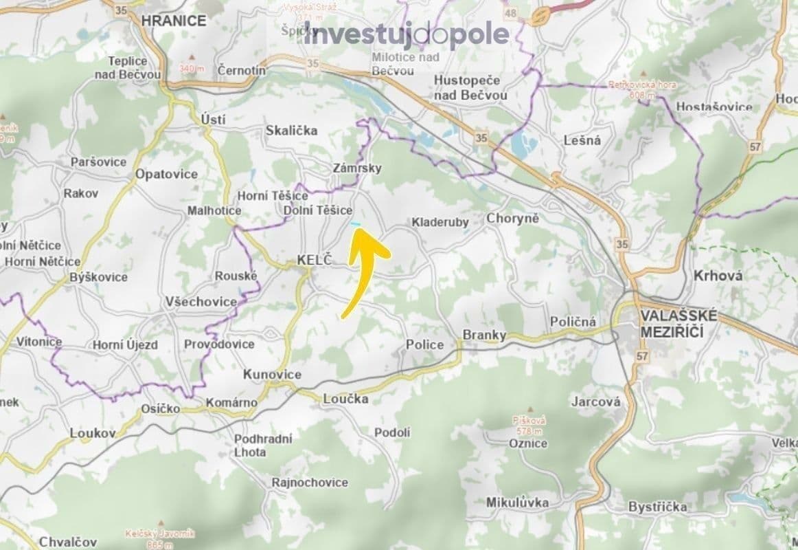 Predaj pozemku 6.784 m², Kelč, Zlínský kraj Predaj pozemku 6.784 m², Kelč, Zlínský kraj