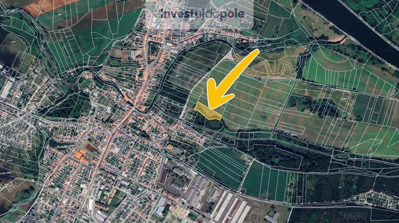 Predaj pozemku 2.620 m², Kostelec nad Labem, Středočeský kraj Predaj pozemku 2.620 m², Kostelec nad Labem, Středočeský kraj