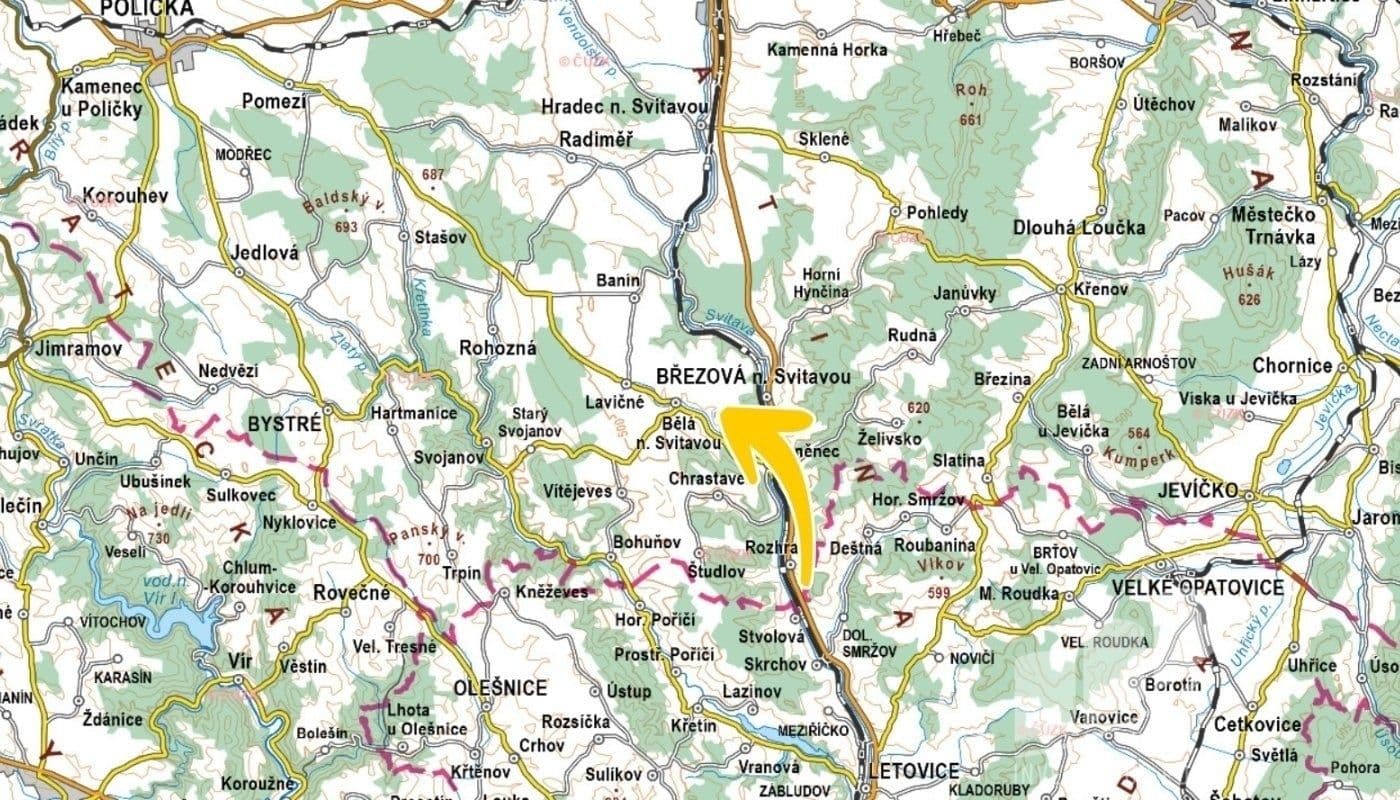 Predaj pozemku 5.828 m², Bělá nad Svitavou, Pardubický kraj Predaj pozemku 5.828 m², Bělá nad Svitavou, Pardubický kraj