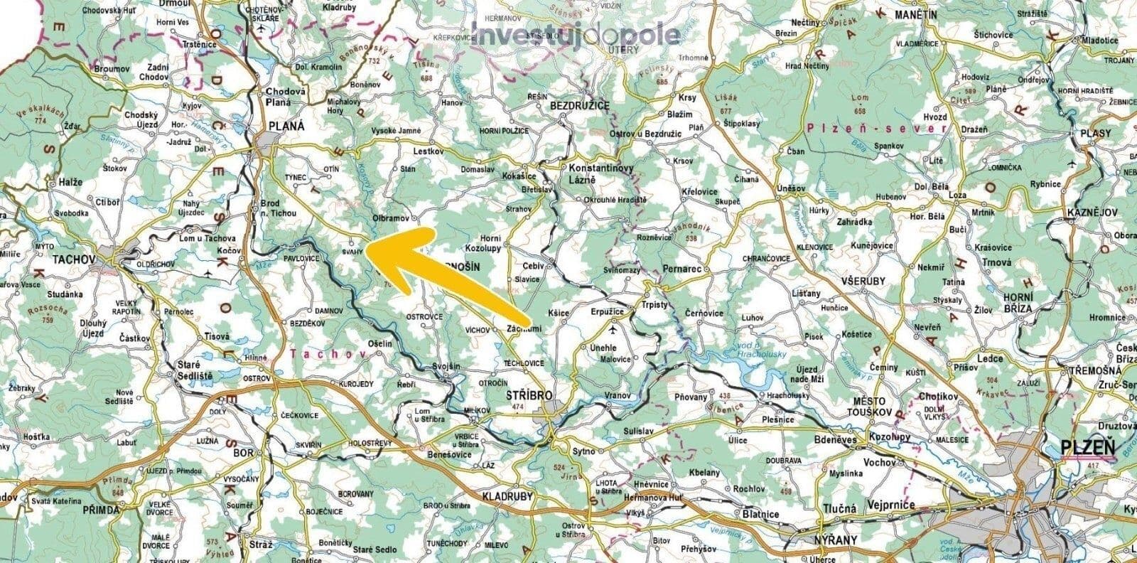 Predaj pozemku 17.635 m², Planá, Plzeňský kraj Predaj pozemku 17.635 m², Planá, Plzeňský kraj