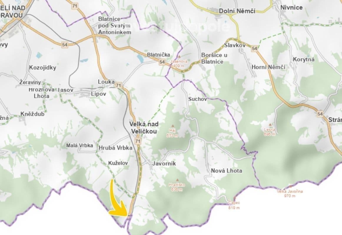 Predaj pozemku 3.800 m², Javorník, Jihomoravský kraj Predaj pozemku 3.800 m², Javorník, Jihomoravský kraj