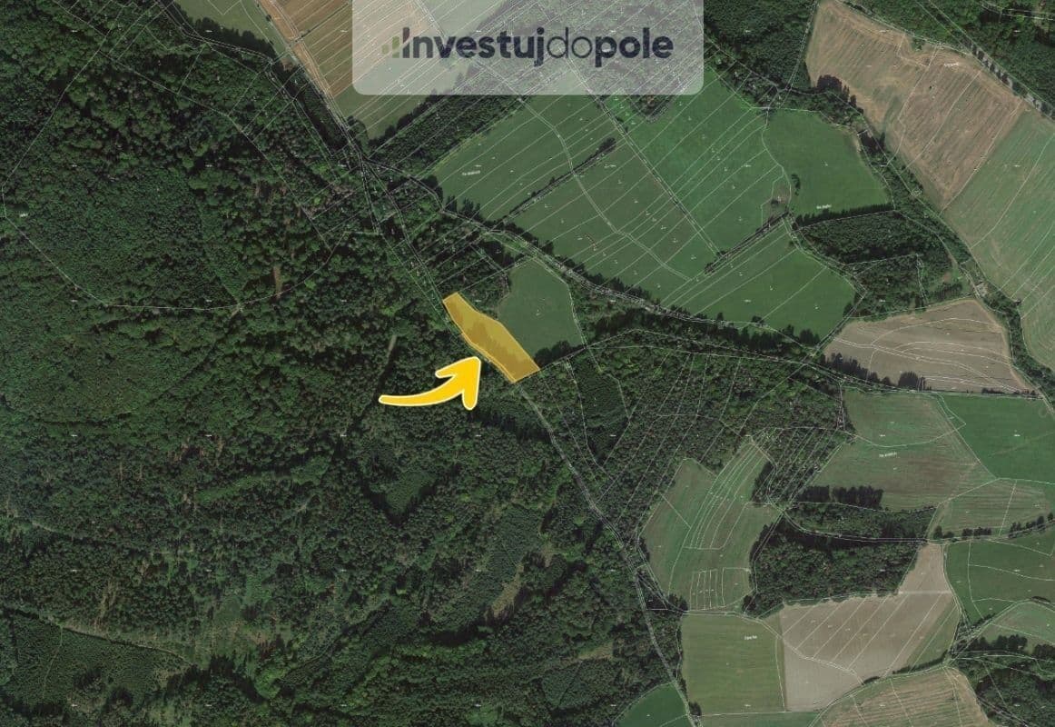 Predaj pozemku 6.683 m², Ježovy, Plzeňský kraj Predaj pozemku 6.683 m², Ježovy, Plzeňský kraj