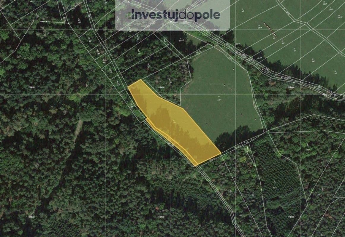 Predaj pozemku 6.683 m², Ježovy, Plzeňský kraj Predaj pozemku 6.683 m², Ježovy, Plzeňský kraj