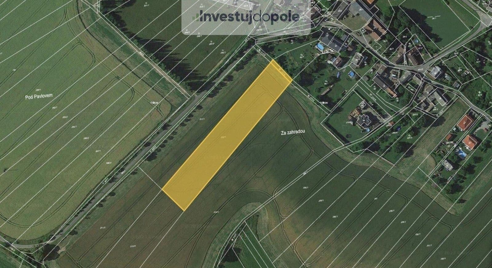 Predaj pozemku 3.386 m², Pavlov, Olomoucký kraj Predaj pozemku 3.386 m², Pavlov, Olomoucký kraj