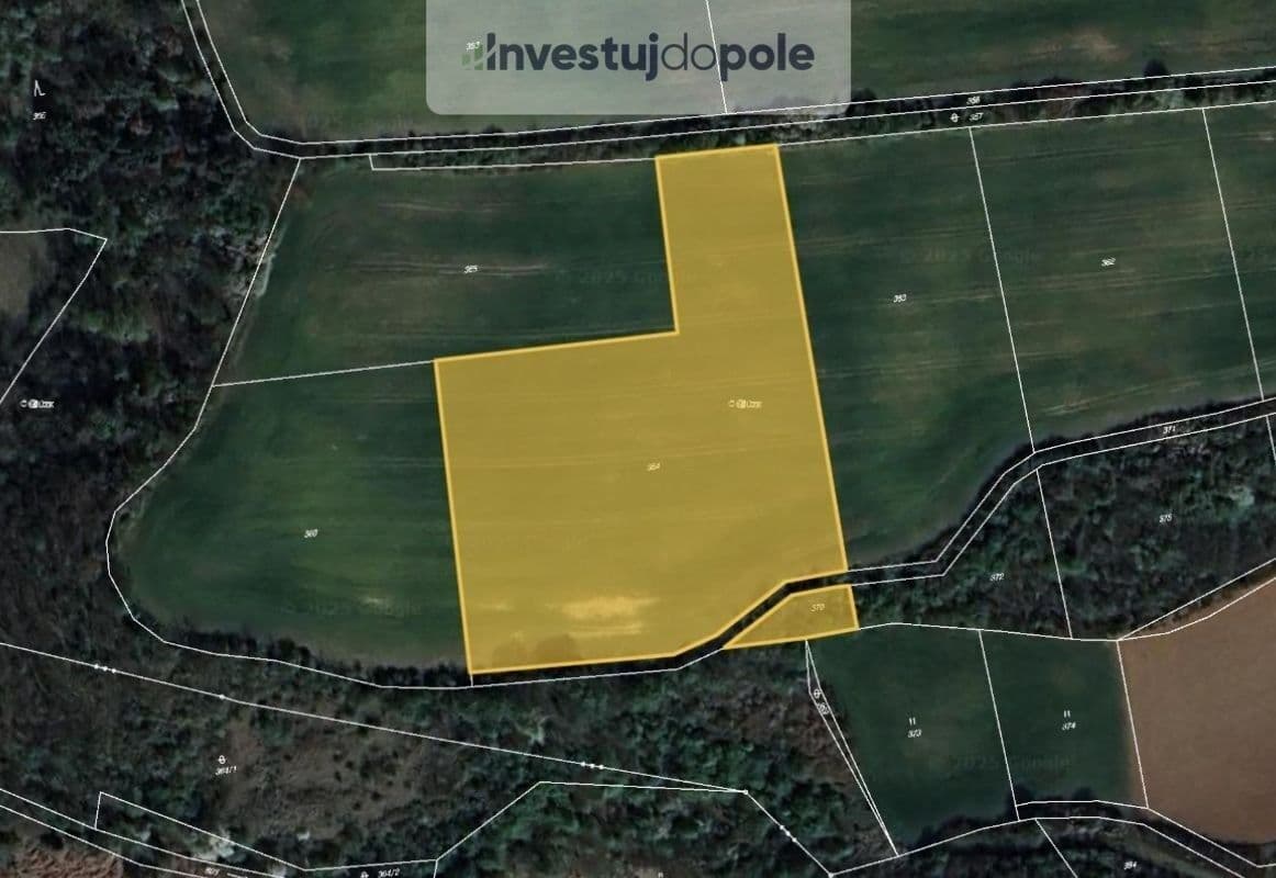Predaj pozemku 2.430 m², Dobříč, Středočeský kraj Predaj pozemku 2.430 m², Dobříč, Středočeský kraj