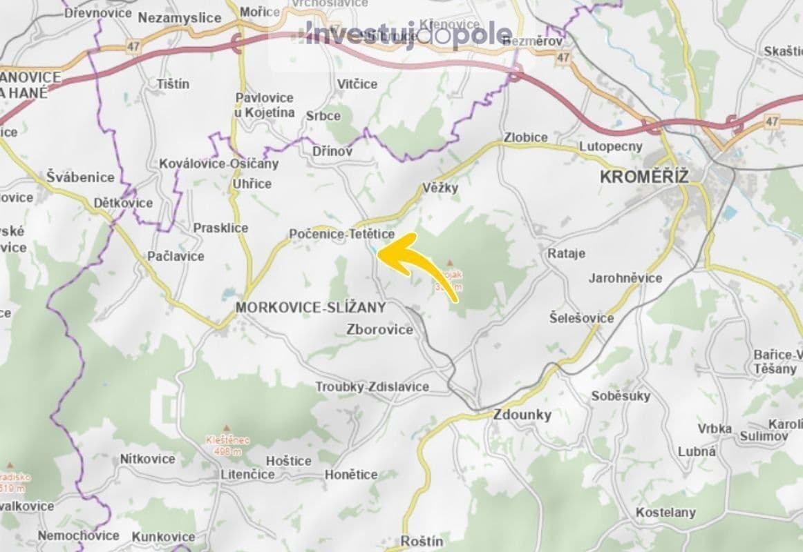Predaj pozemku 1.588 m², Zborovice, Zlínský kraj Predaj pozemku 1.588 m², Zborovice, Zlínský kraj