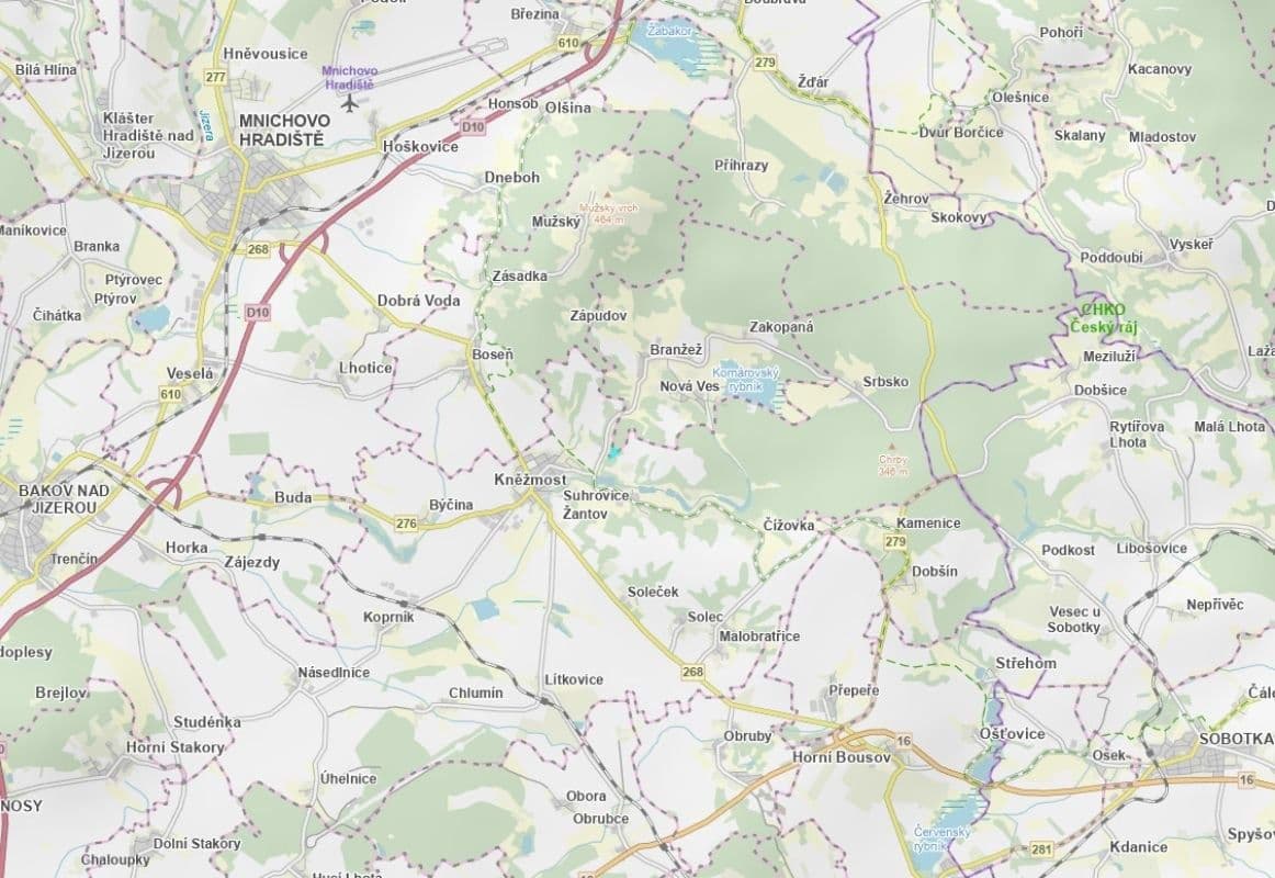 Predaj pozemku 11.234 m², Branžež, Středočeský kraj Predaj pozemku 11.234 m², Branžež, Středočeský kraj