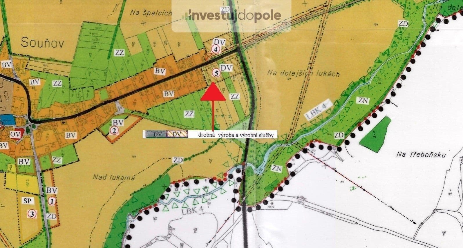 Predaj pozemku 2.048 m², Souňov, Středočeský kraj Predaj pozemku 2.048 m², Souňov, Středočeský kraj