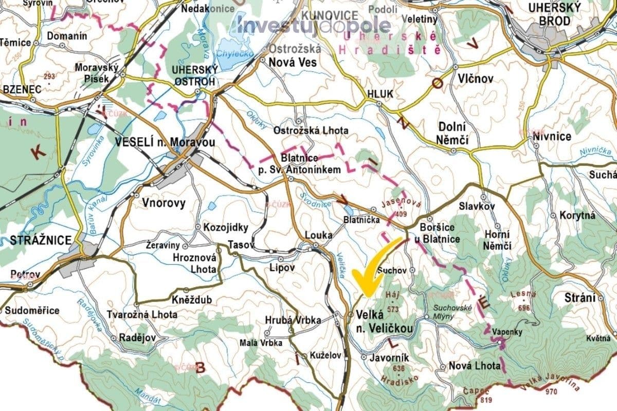 Predaj pozemku 1.144 m², Velká nad Veličkou, Jihomoravský kraj Predaj pozemku 1.144 m², Velká nad Veličkou, Jihomoravský kraj