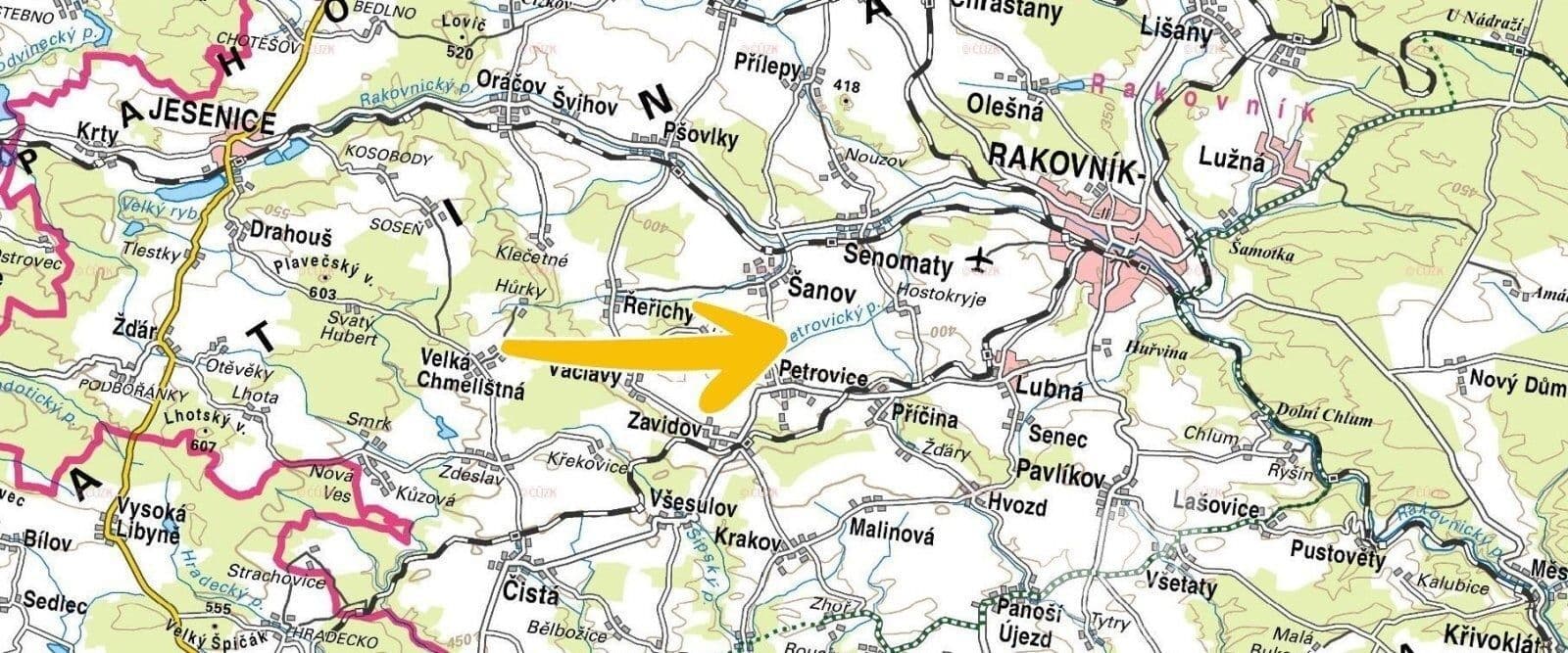 Predaj pozemku 1.975 m², Petrovice, Středočeský kraj Predaj pozemku 1.975 m², Petrovice, Středočeský kraj