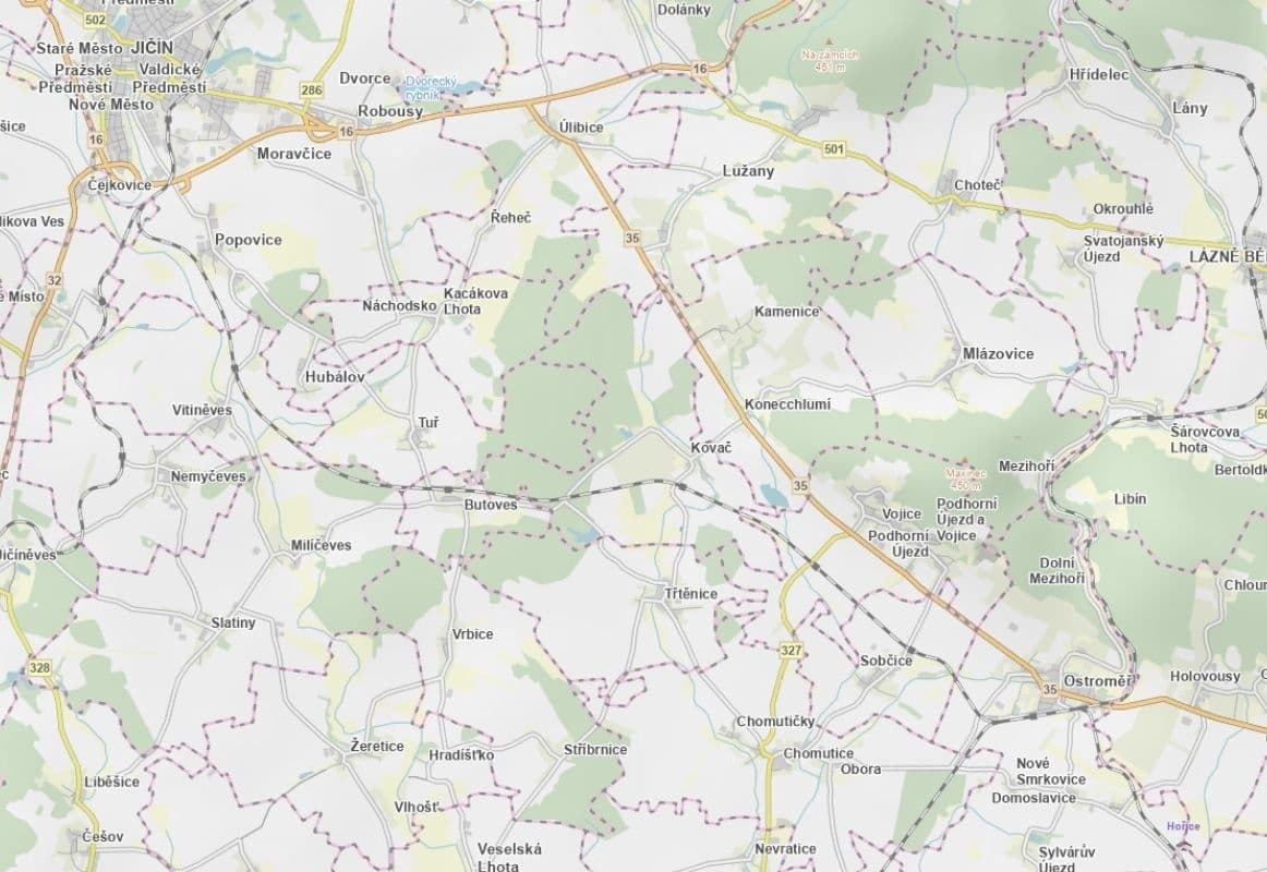 Predaj pozemku 1.427 m², Kovač, Královéhradecký kraj Predaj pozemku 1.427 m², Kovač, Královéhradecký kraj