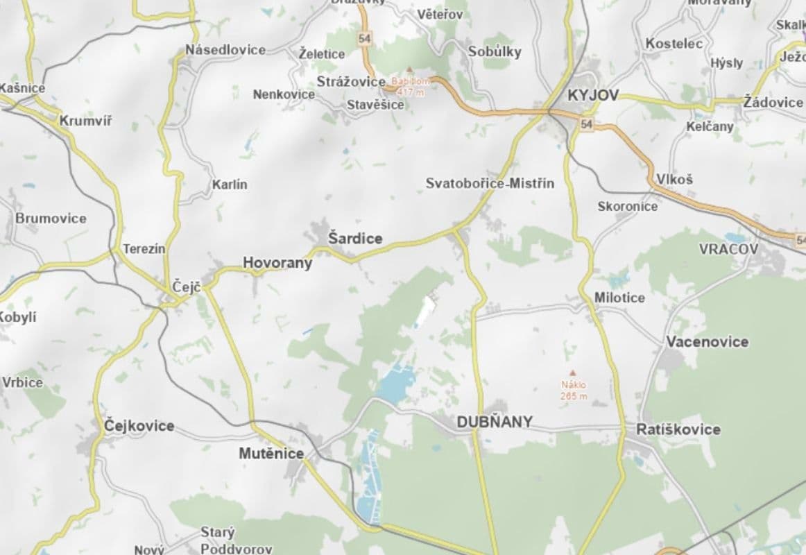 Predaj pozemku 5.482 m², Hovorany, Jihomoravský kraj Predaj pozemku 5.482 m², Hovorany, Jihomoravský kraj