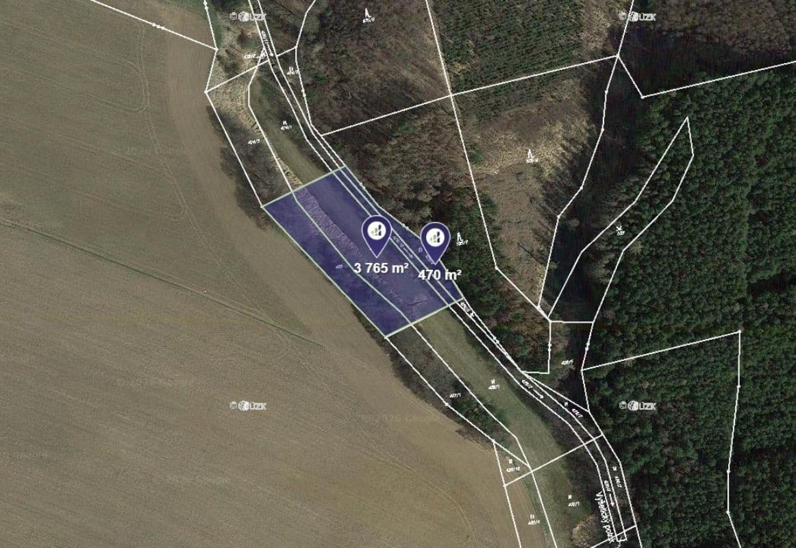 Predaj pozemku 6.571 m², Slapsko, Jihočeský kraj Predaj pozemku 6.571 m², Slapsko, Jihočeský kraj