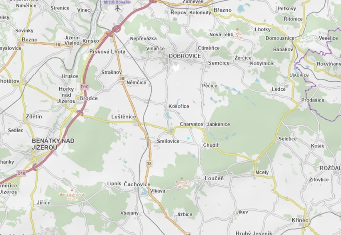 Predaj pozemku 3.799 m², Chudíř, Středočeský kraj Predaj pozemku 3.799 m², Chudíř, Středočeský kraj