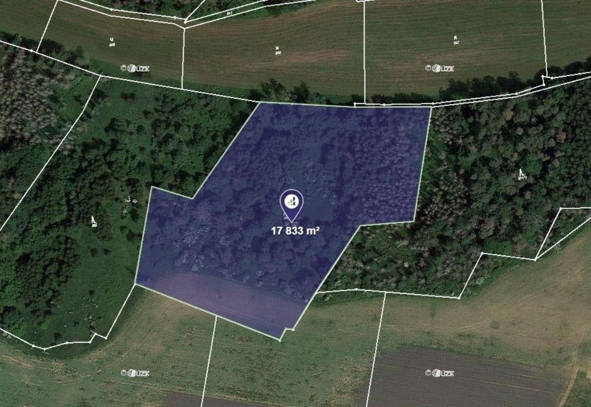 Predaj pozemku 17.833 m², Kropáčova Vrutice, Středočeský kraj Predaj pozemku 17.833 m², Kropáčova Vrutice, Středočeský kraj