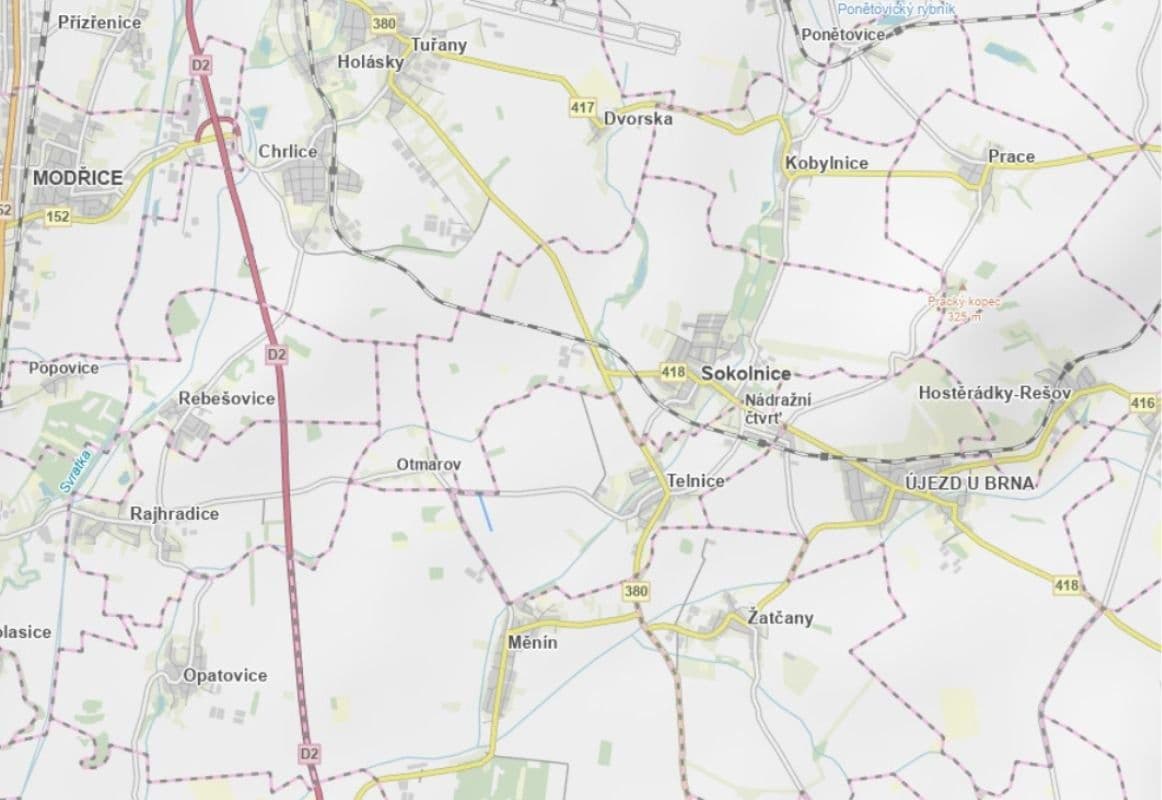 Predaj pozemku 8.428 m², Telnice, Jihomoravský kraj Predaj pozemku 8.428 m², Telnice, Jihomoravský kraj