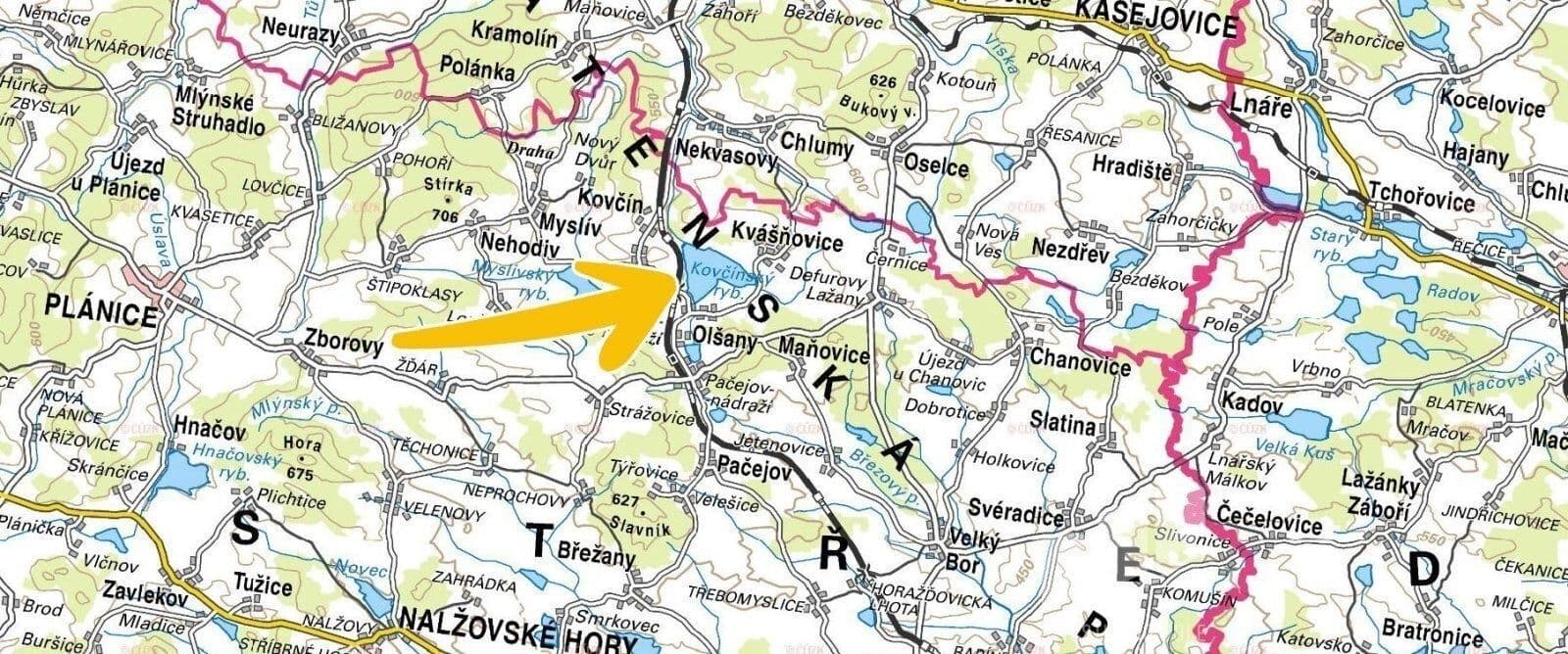 Predaj pozemku 5.416 m², Kovčín, Plzeňský kraj Predaj pozemku 5.416 m², Kovčín, Plzeňský kraj