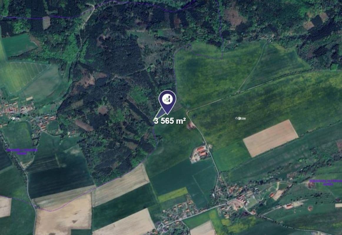 Predaj pozemku 3.565 m², Hracholusky, Středočeský kraj Predaj pozemku 3.565 m², Hracholusky, Středočeský kraj