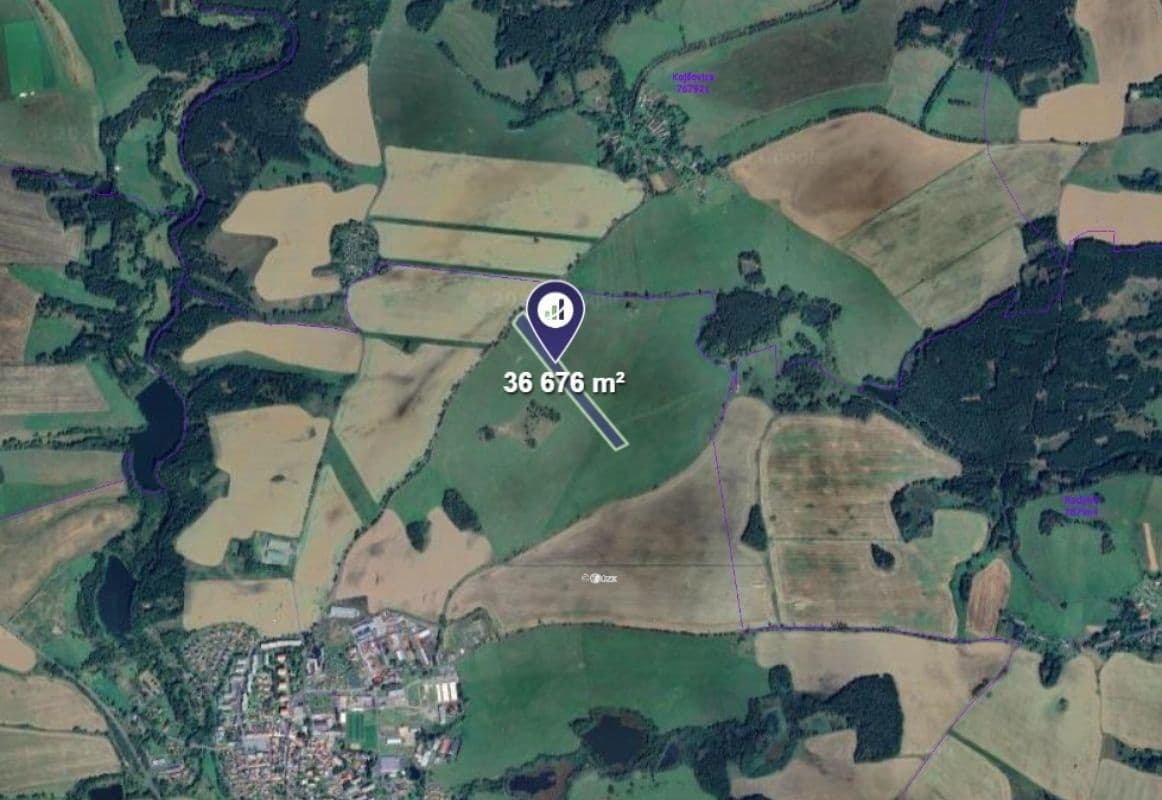 Predaj pozemku 36.676 m², Toužim, Karlovarský kraj Predaj pozemku 36.676 m², Toužim, Karlovarský kraj