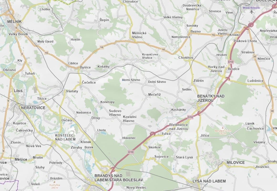 Predaj pozemku 2.049 m², Horní Slivno, Středočeský kraj Predaj pozemku 2.049 m², Horní Slivno, Středočeský kraj